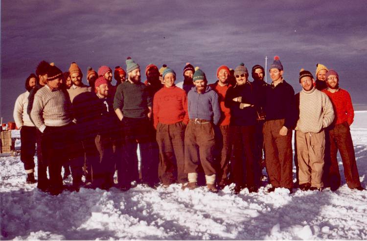 IGYE Halley Bay base photo, 1957-58