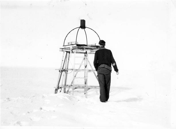 The auroral camera tower.