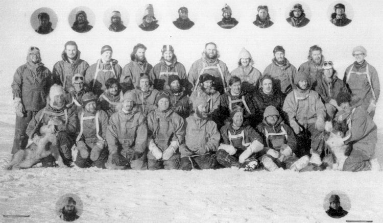 Halley Bay base photo, 1967