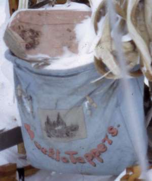 Muckletappers sledge-bag