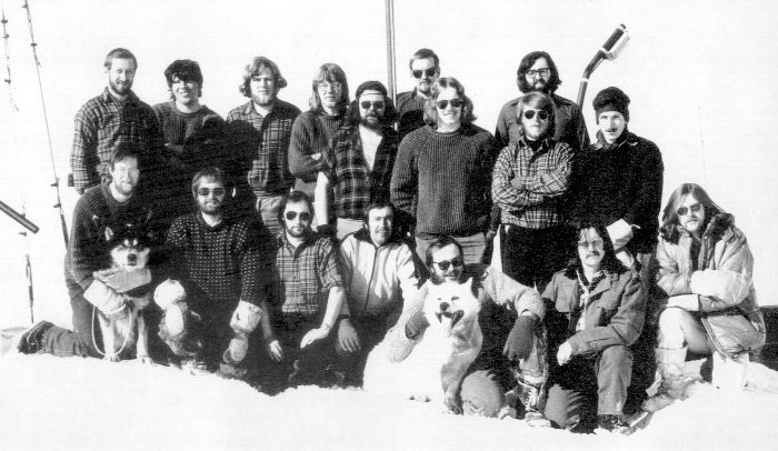 Halley Bay base photo, 1978