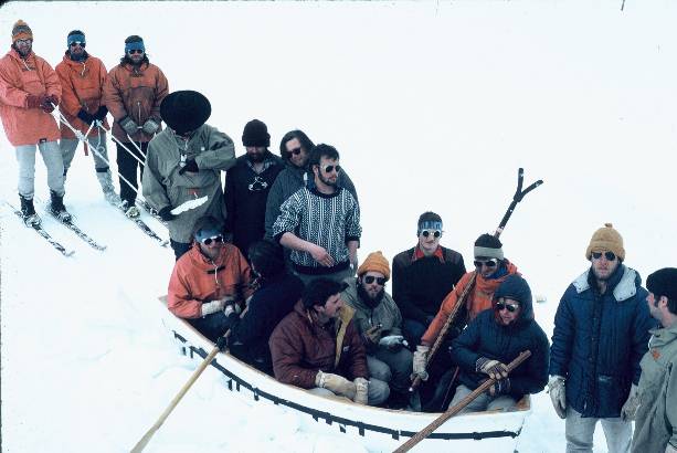 Halley Bay base photo, 1981