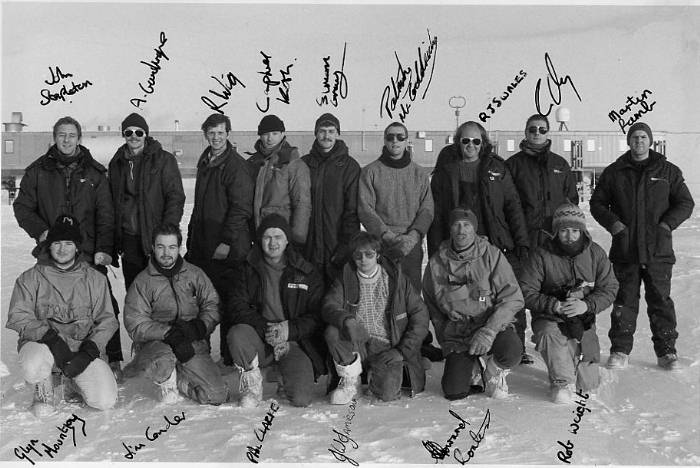 Halley (Z5) base photo, 1991