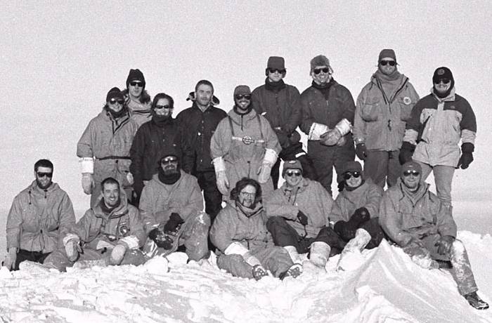 Halley Bay base photo, 1997